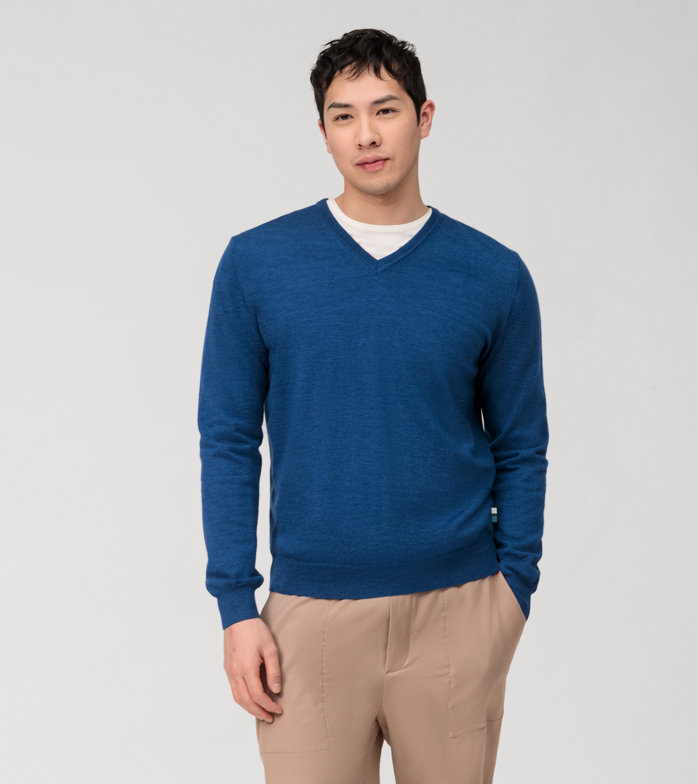 Casual Knitwear, Pullover, Nuremberg Blue