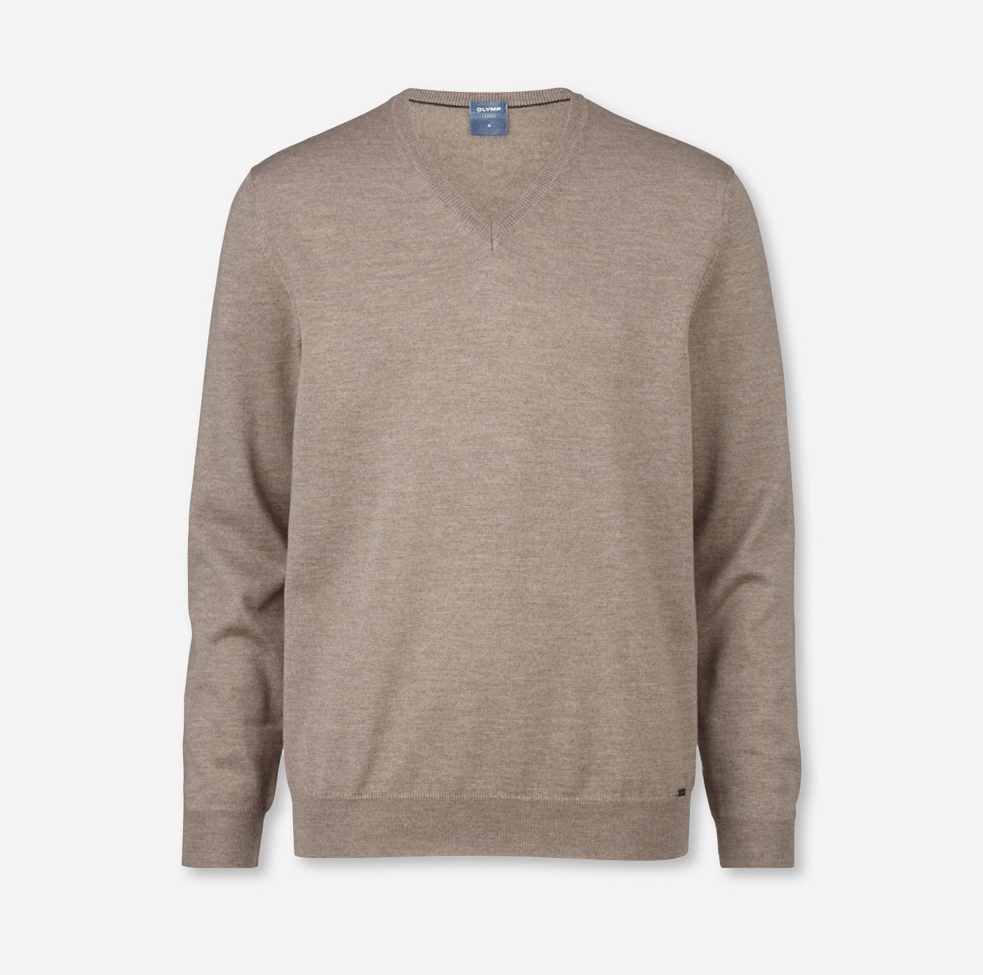 OLYMP Casual Strick, Pullover, Nougat