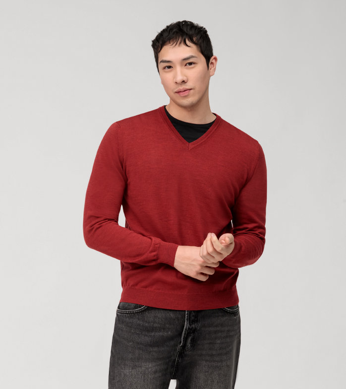 Casual Maille, Pullover, Barolo