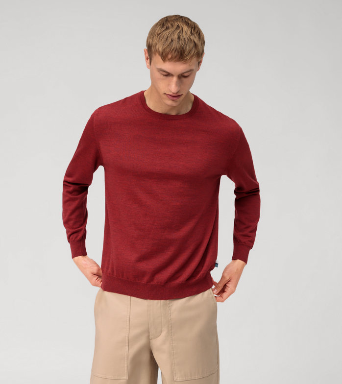 Casual Maille, regular fit, Barolo