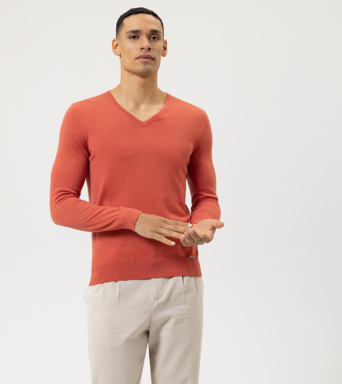 Casual Strick, Pullover, Sienna