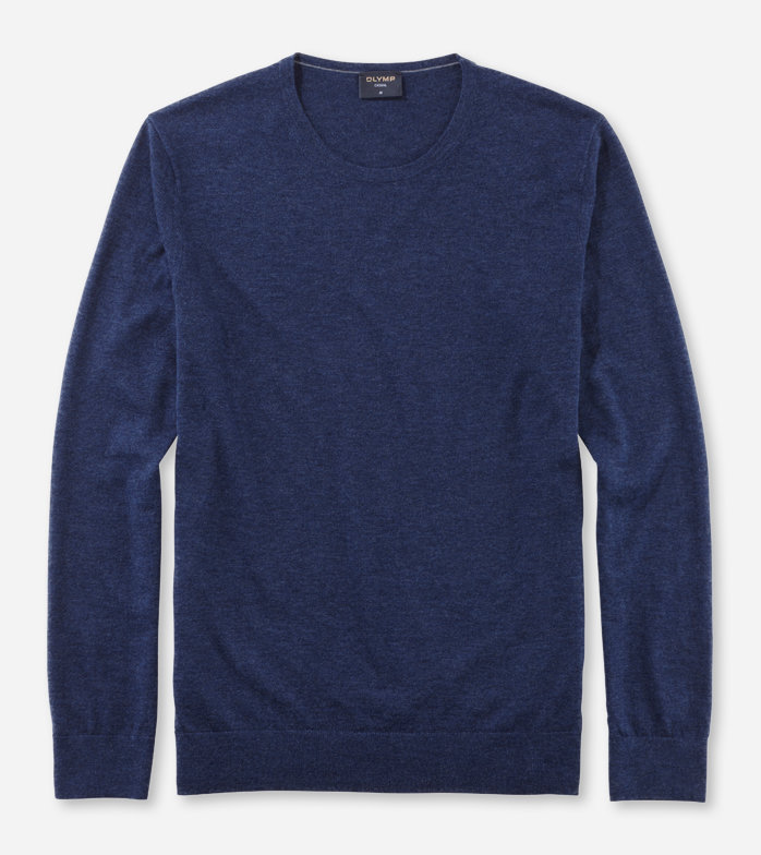 Casual Maille, Pullover, Bleu Roi