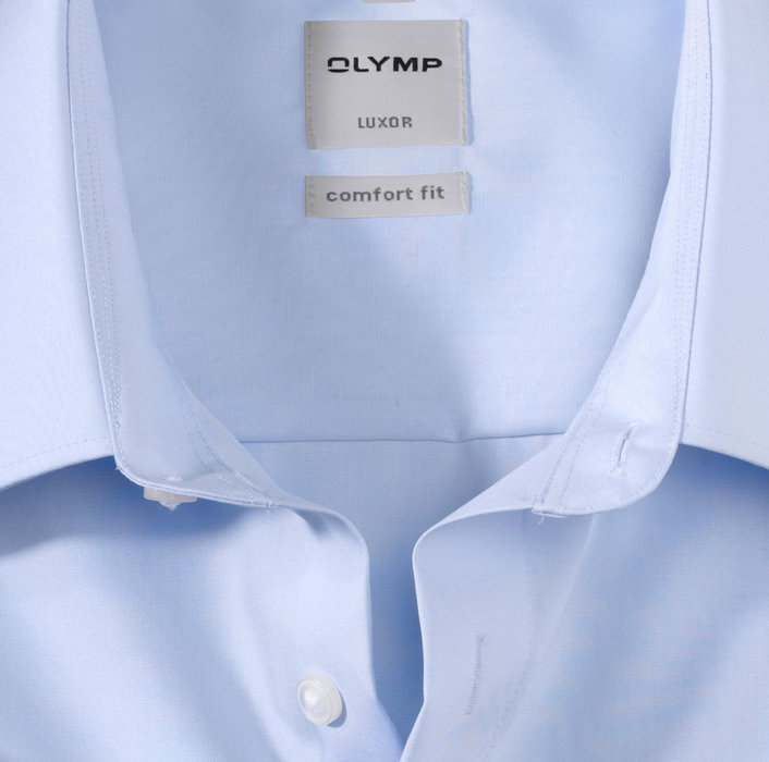 OLYMP Luxor, comfort fit, Businesshemd, Kent, Blau