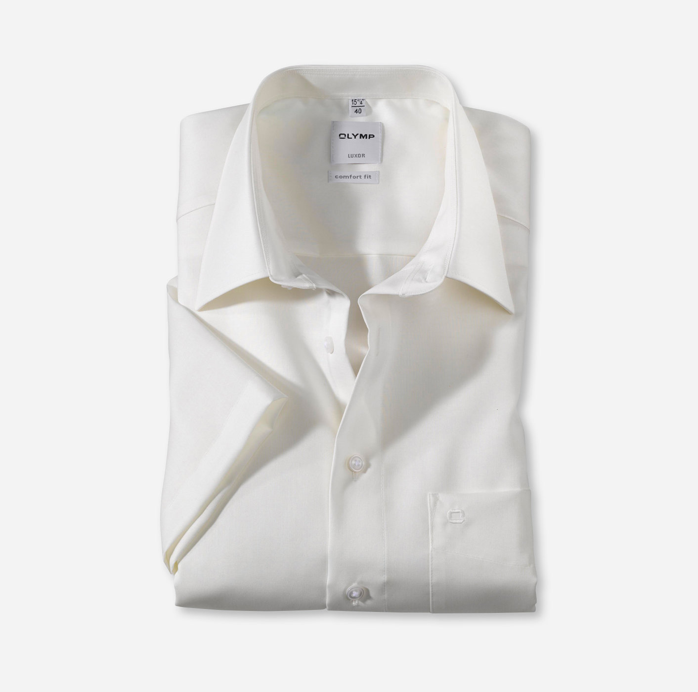 OLYMP Luxor, comfort fit, Business shirt, Kent, Beige