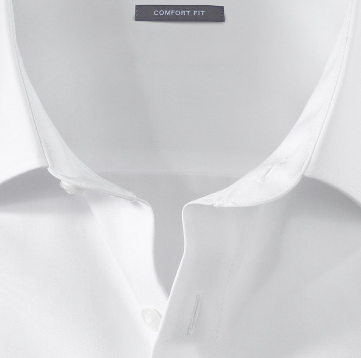 OLYMP Luxor, comfort fit, Business shirt, New Kent, Blanc