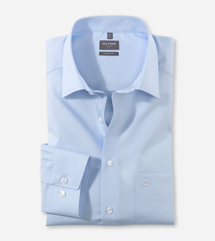 Luxor, Business shirt, comfort fit, New Kent, Blue