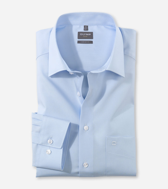 Luxor, Chemise d'affaires, comfort fit, New Kent, Bleu