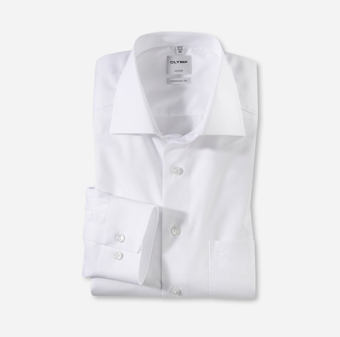 OLYMP Luxor, comfort fit, Business shirt, Italien classic, Blanc