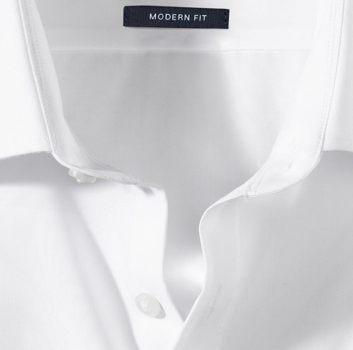 OLYMP Luxor, modern fit, Business shirt, New Kent, Blanc