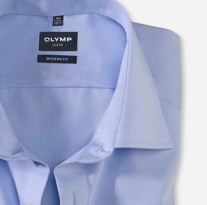 OLYMP Luxor, modern fit, Businesshemd, Extra langer Arm, New Kent, Bleu