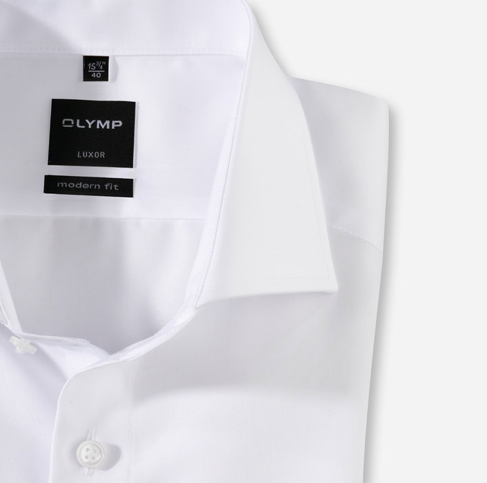 OLYMP Luxor, modern fit, Business shirt, Italien classic, Blanc