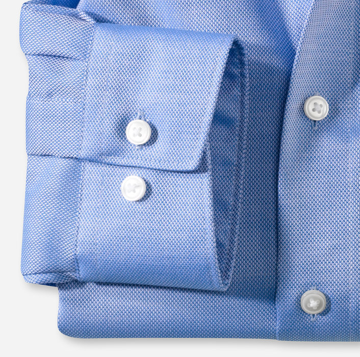 OLYMP Luxor, modern fit, Business shirt, New Kent, Bleu Roi