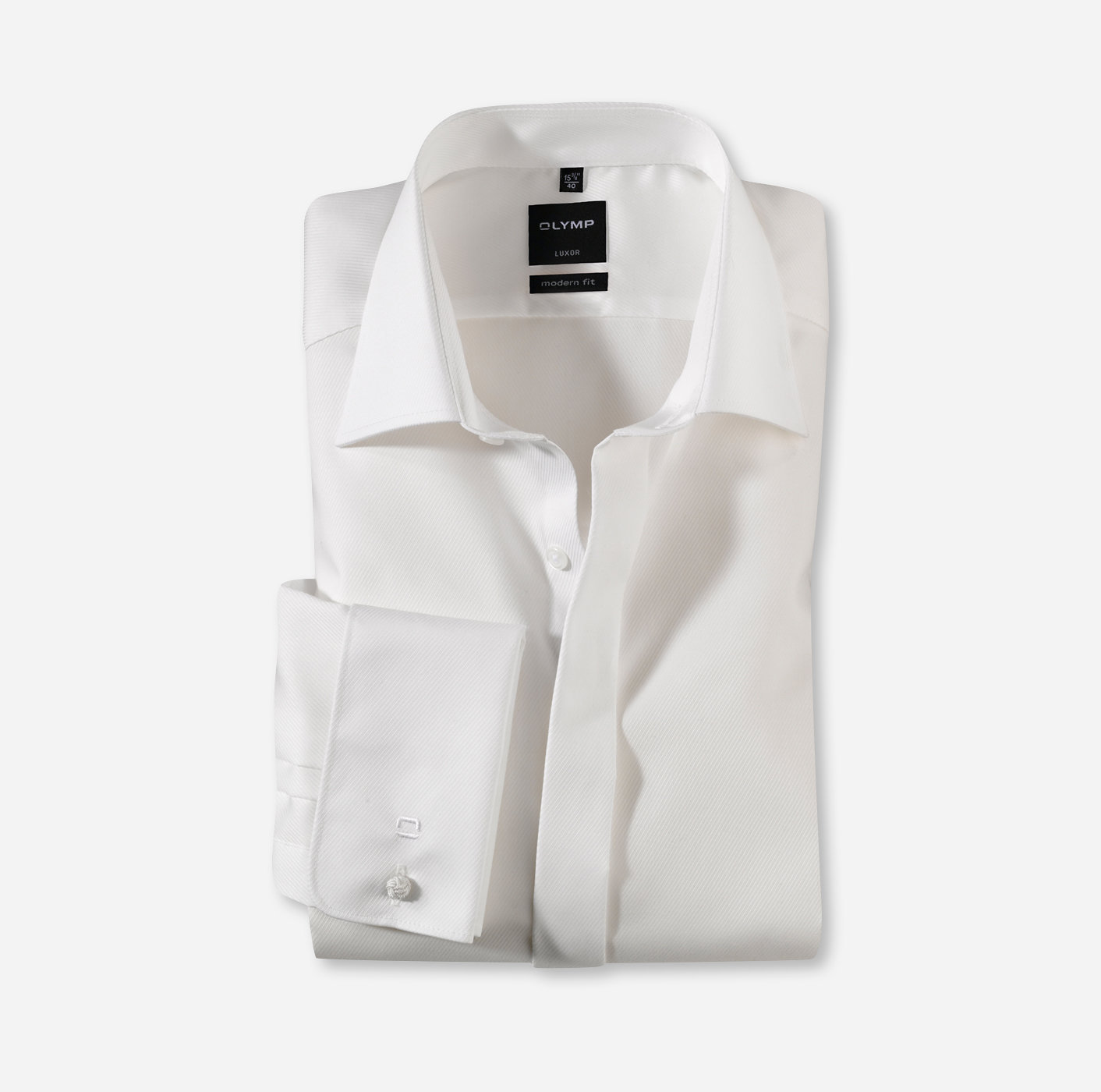 OLYMP Luxor, modern fit, Business shirt, New Kent, Beige Clair
