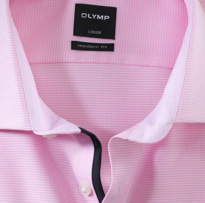 OLYMP Luxor, modern fit, Businesshemd, Extra langer Arm, Global Kent, Rosé