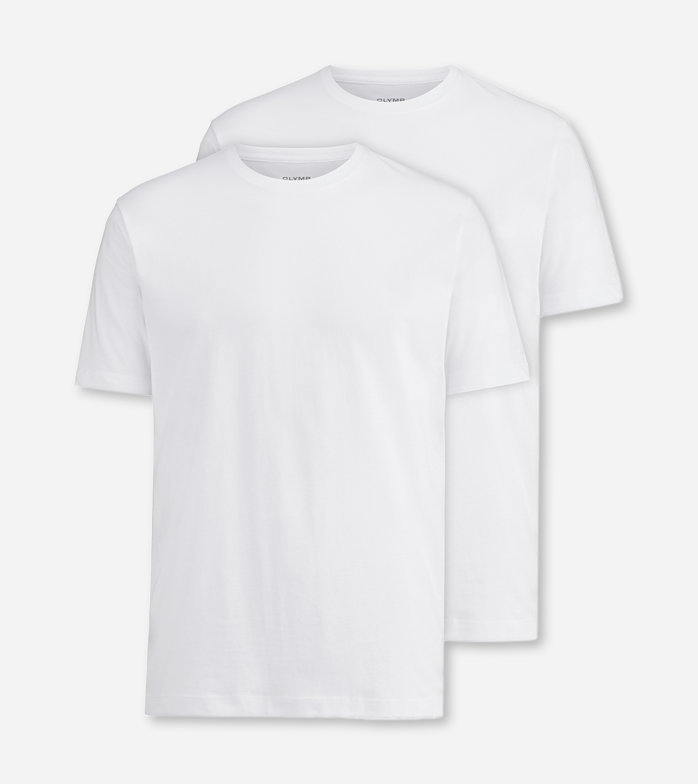 Unterzieh-T-Shirts, modern fit, Weiß