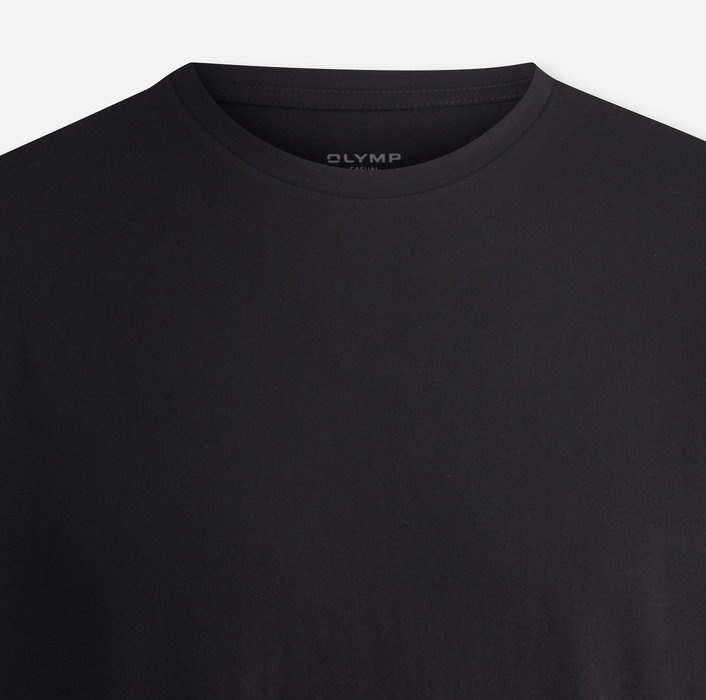OLYMP Unterzieh-T-Shirts, modern fit, Schwarz