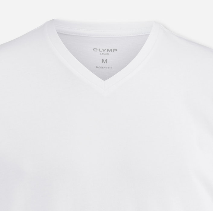 OLYMP T-Shirt de dessous, modern fit, Blanc