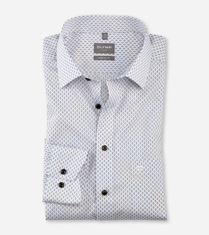 Luxor, Business shirt, comfort fit, New Kent, Natural