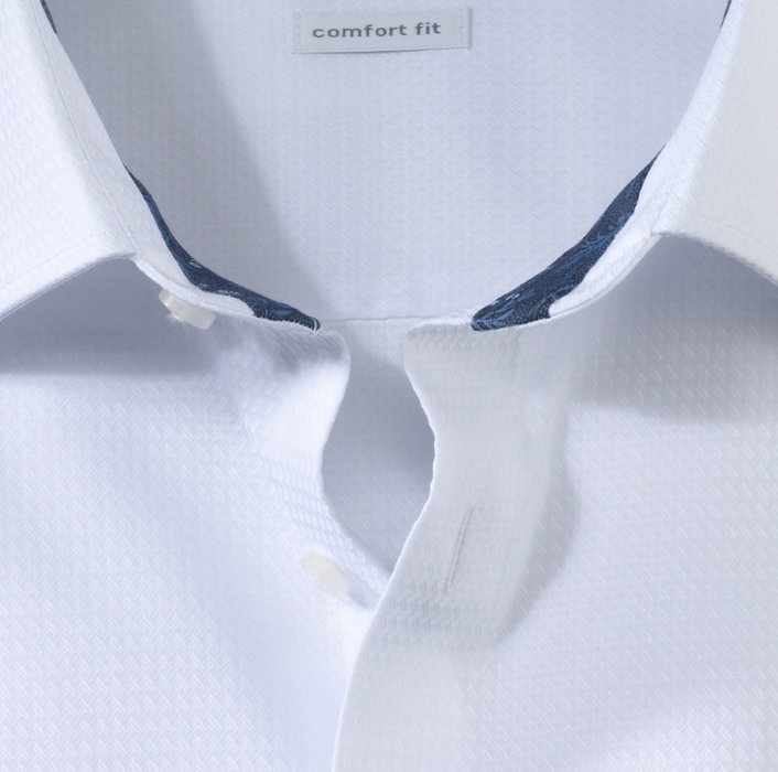OLYMP Luxor, comfort fit, Business shirt, New Kent, Blanc