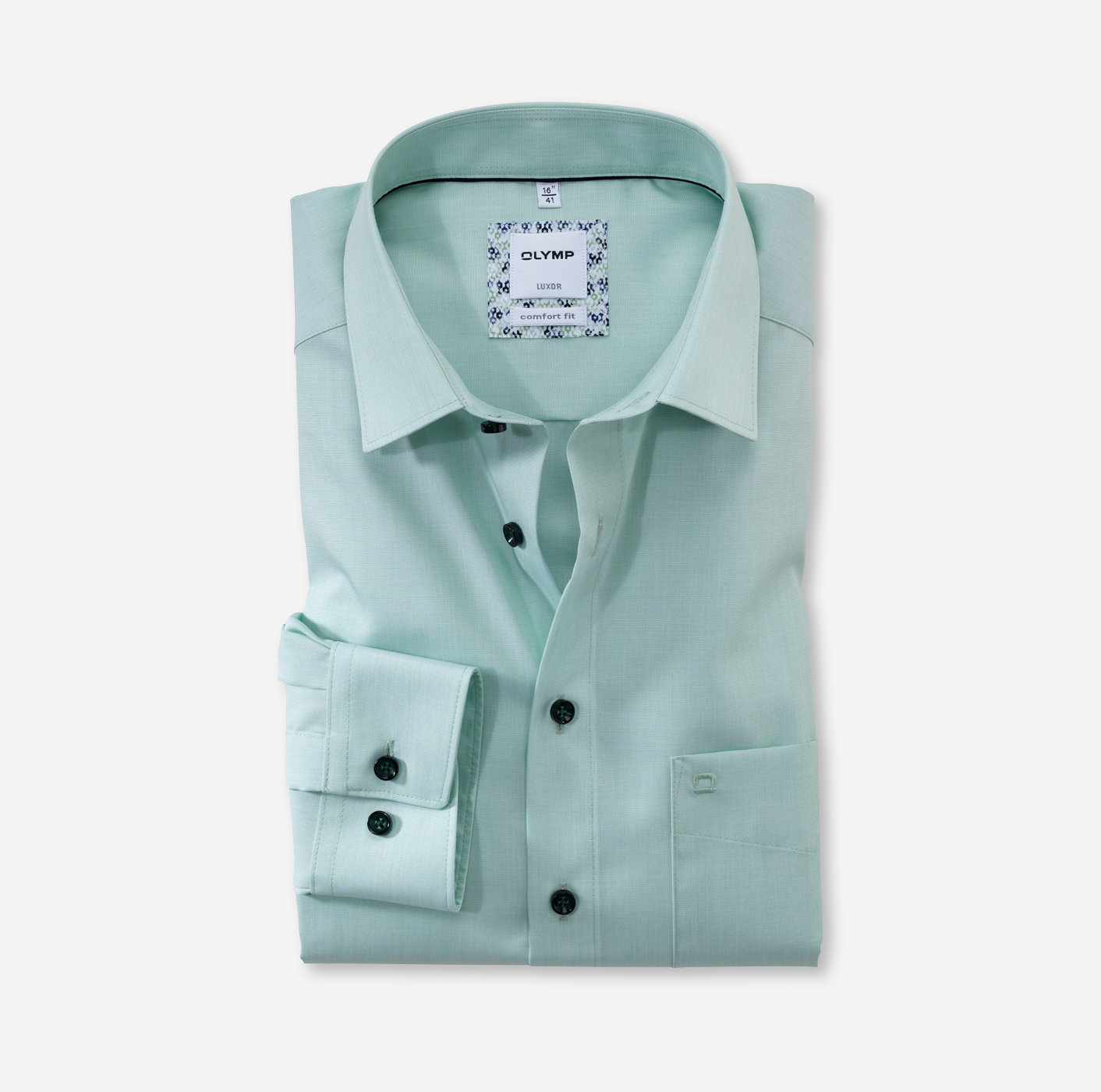 OLYMP Luxor, comfort fit, Business shirt, New Kent, Green