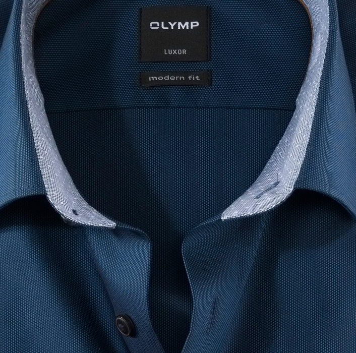 OLYMP Luxor, modern fit, Chemise d'affaires, New Kent, Marine