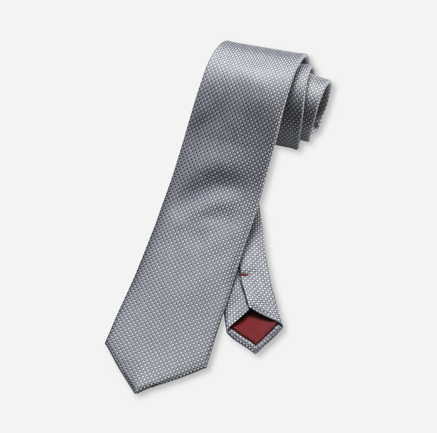 1655006201 - regular Grau Krawatte, 7 OLYMP | cm