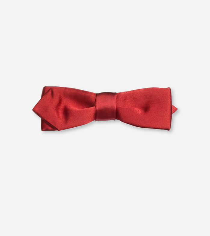 Bow tie, slim, Red