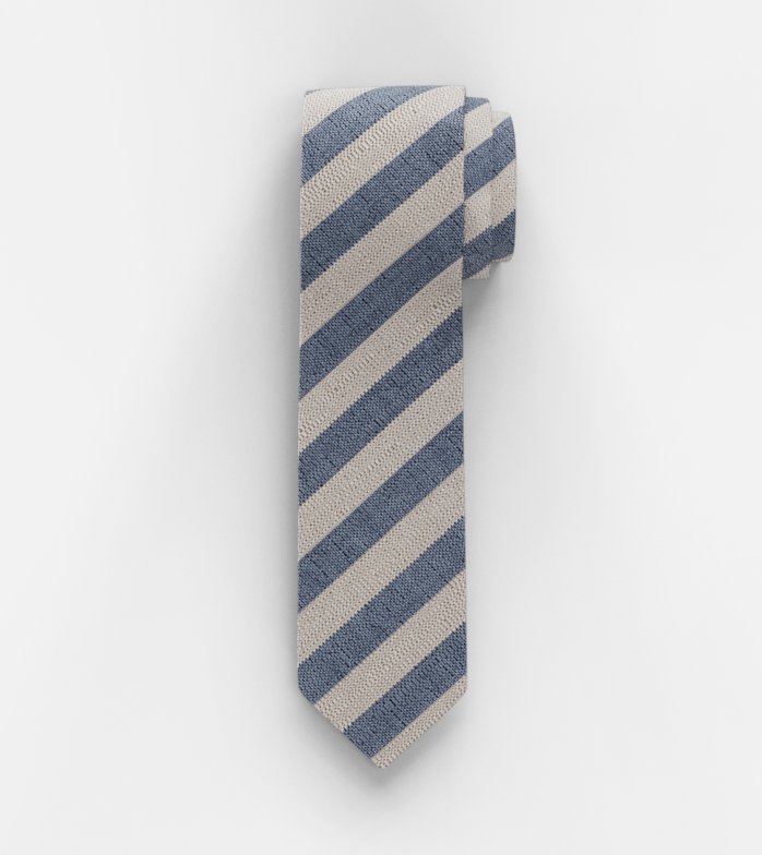 Cravate, slim 6,5 cm, Nature