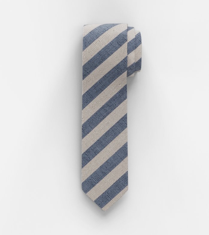 Tie, slim 6,5 cm, Natural