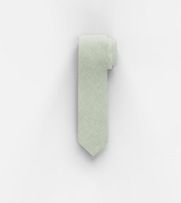 Krawatte, slim 6,5 cm, Lindgrün