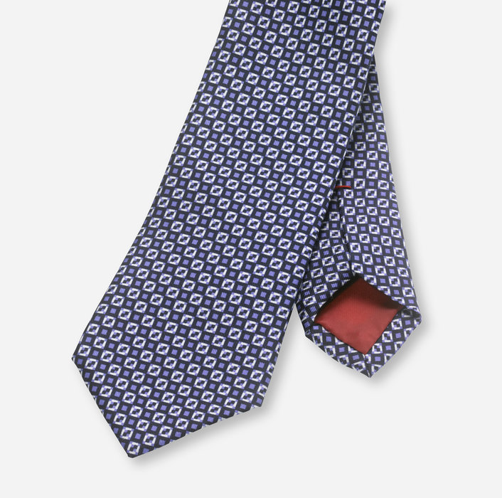 OLYMP Krawatte, regular 7 cm | Flieder - 1705739201 | Breite Krawatten