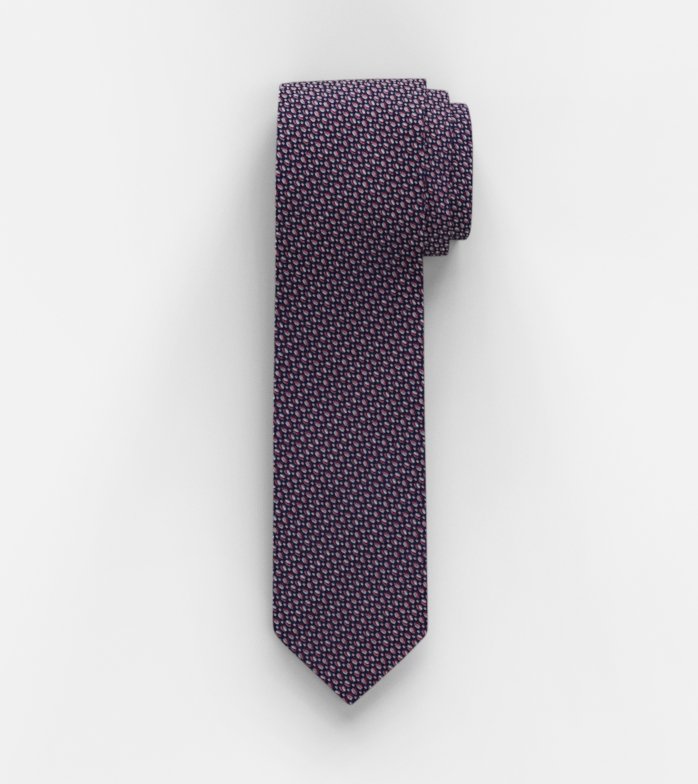 Krawatte, slim 6,5 cm, Fuchsia