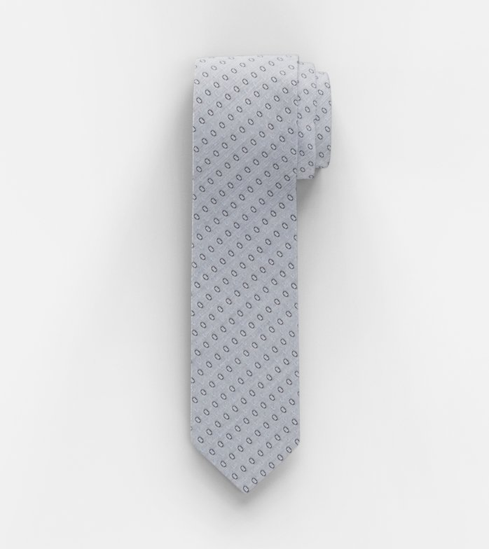 Krawatte, slim 6,5 cm, Bleu