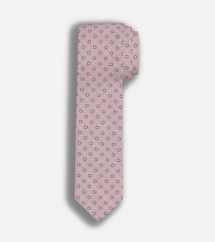 Cravate, slim 6,5 cm, Rouge