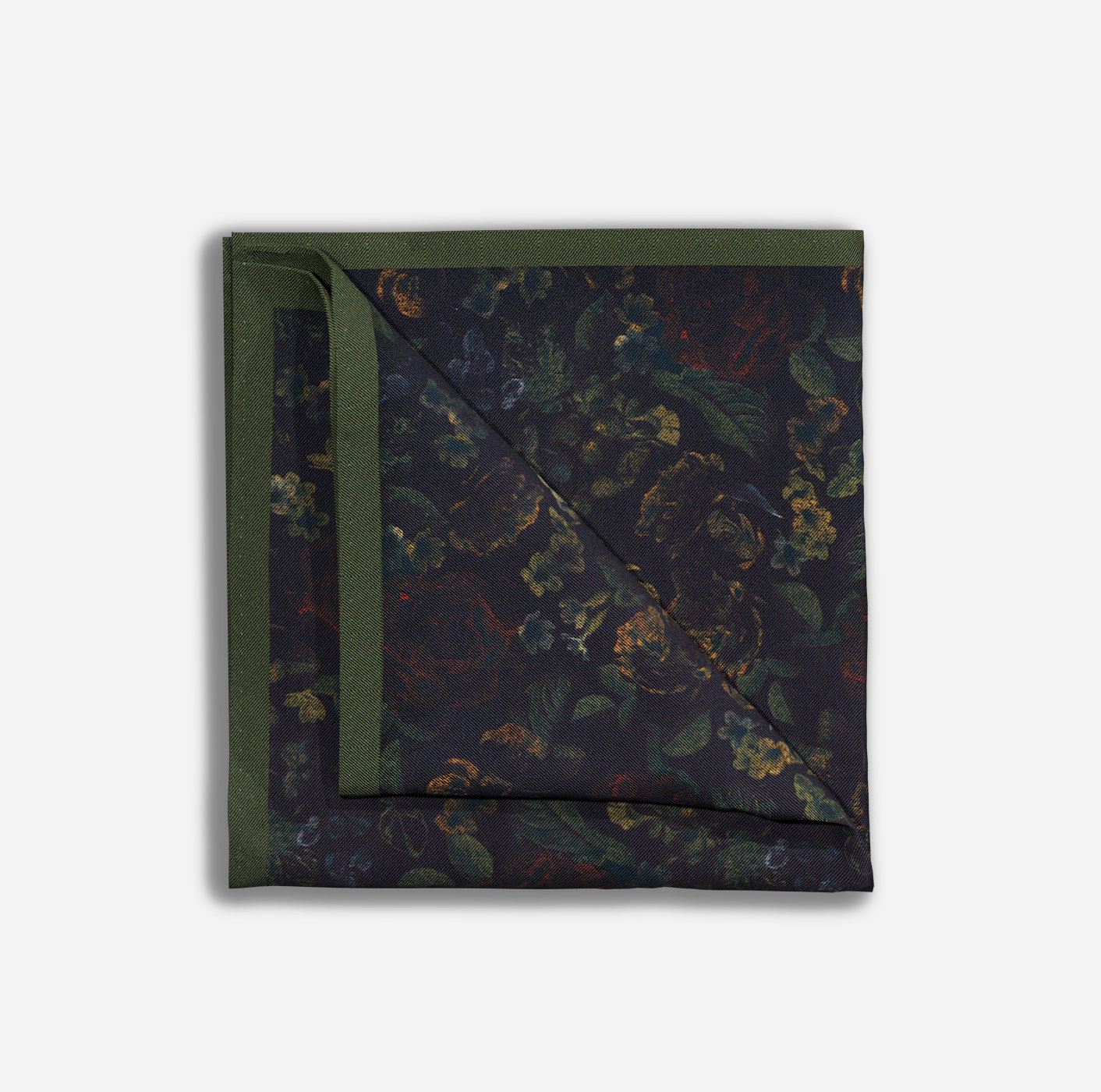OLYMP Pocket square, 33x33 cm, Marine