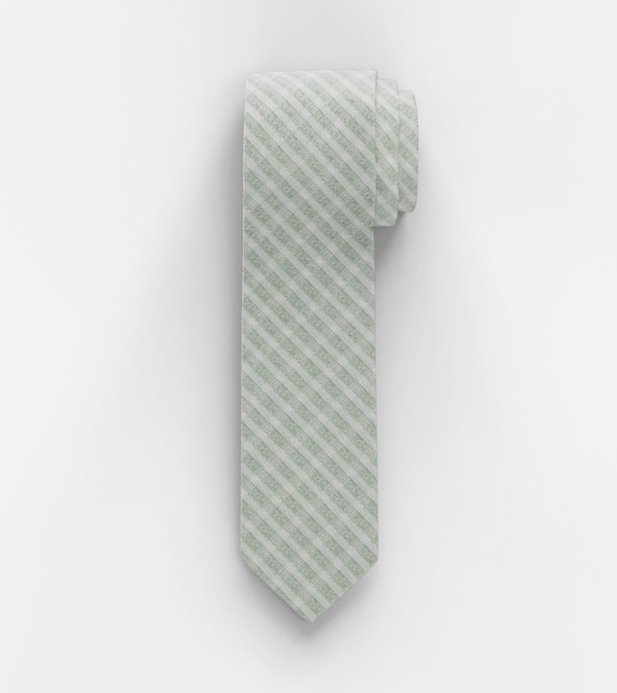 Cravate, slim 6,5 cm, Ciment