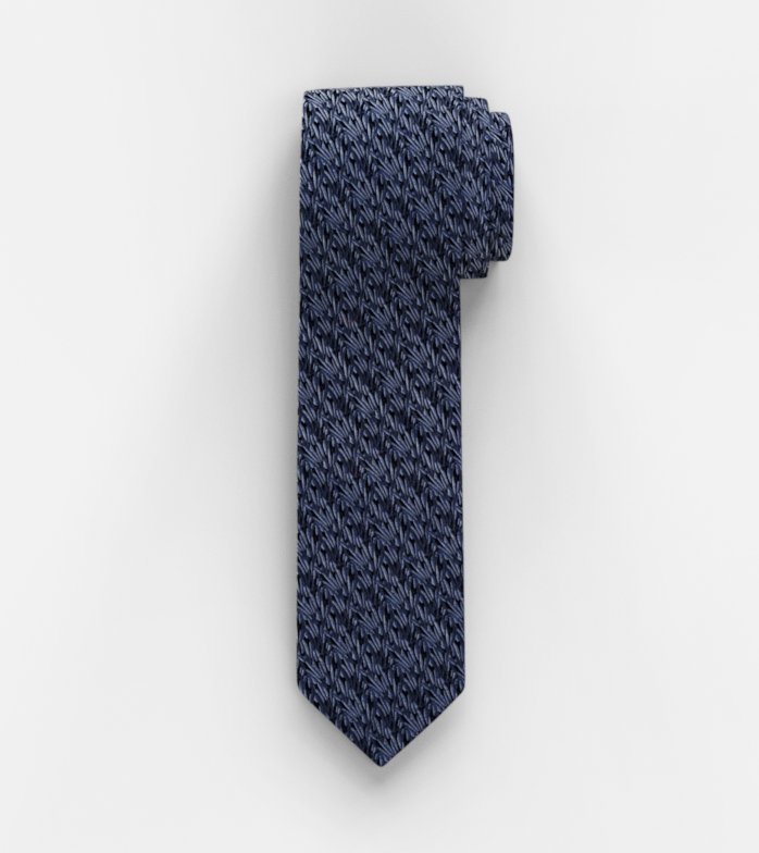 Krawatte, slim 6,5 cm, Bleu