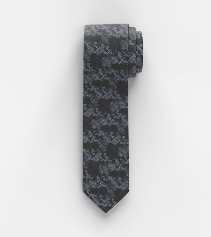 Krawatte, slim 6,5 cm, Marine