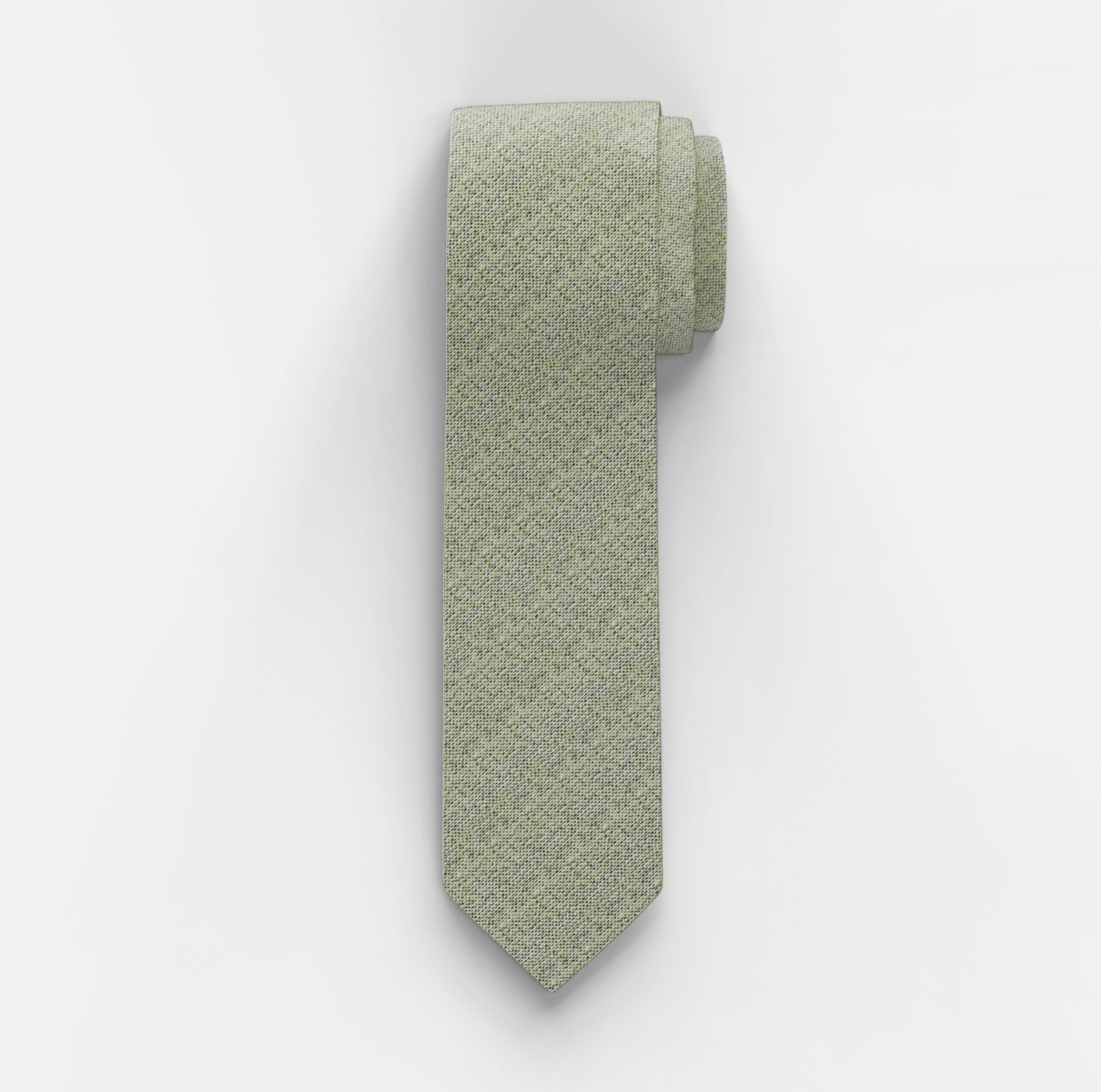 OLYMP Krawatte, slim 6,5 cm | Grün - 1730304501
