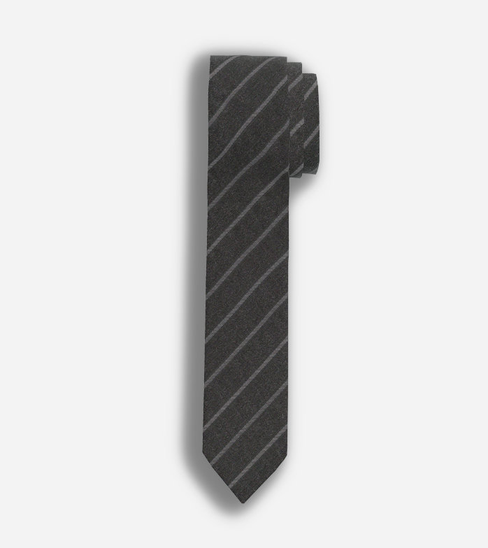 Cravate, Superslim 5 cm, Anthracite