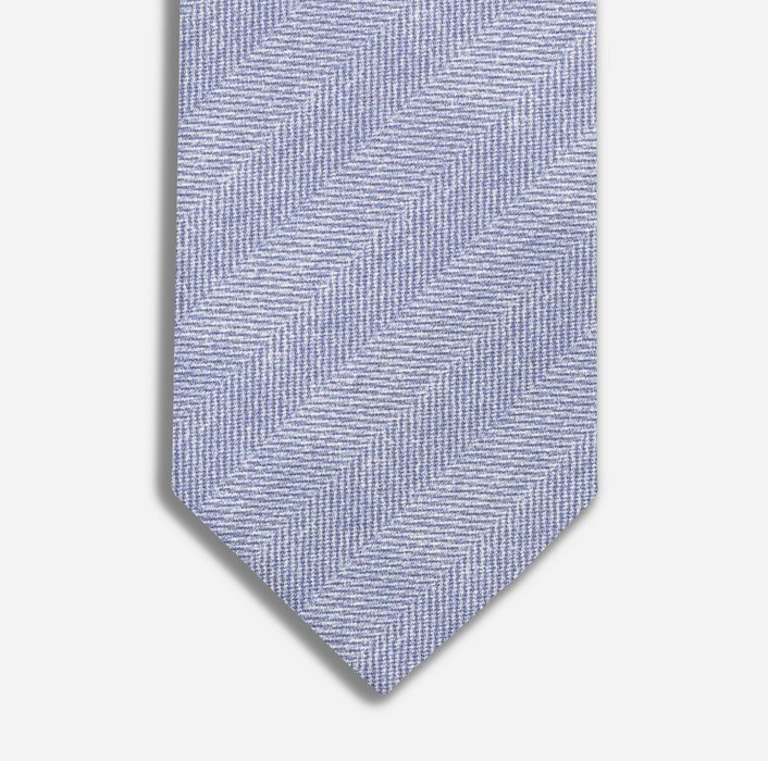 | slim Krawatte, cm Blau 6,5 OLYMP - 1739231501