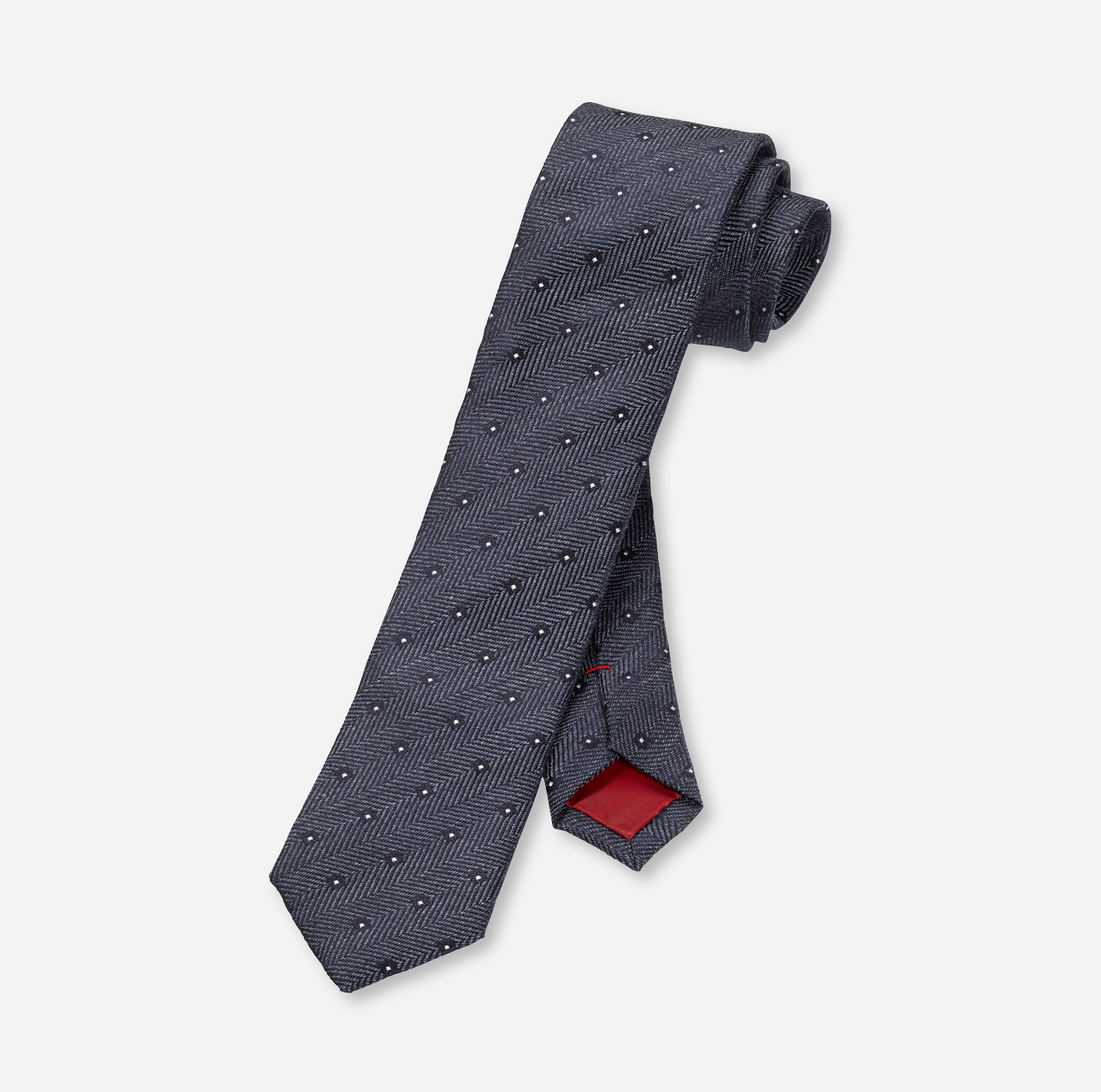 OLYMP Krawatte, slim 6 cm | Marine - 1752211801