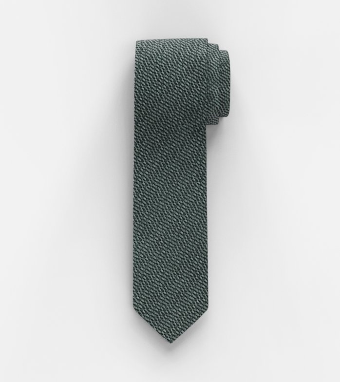 Cravate, slim 6,5 cm, Vert Cristal