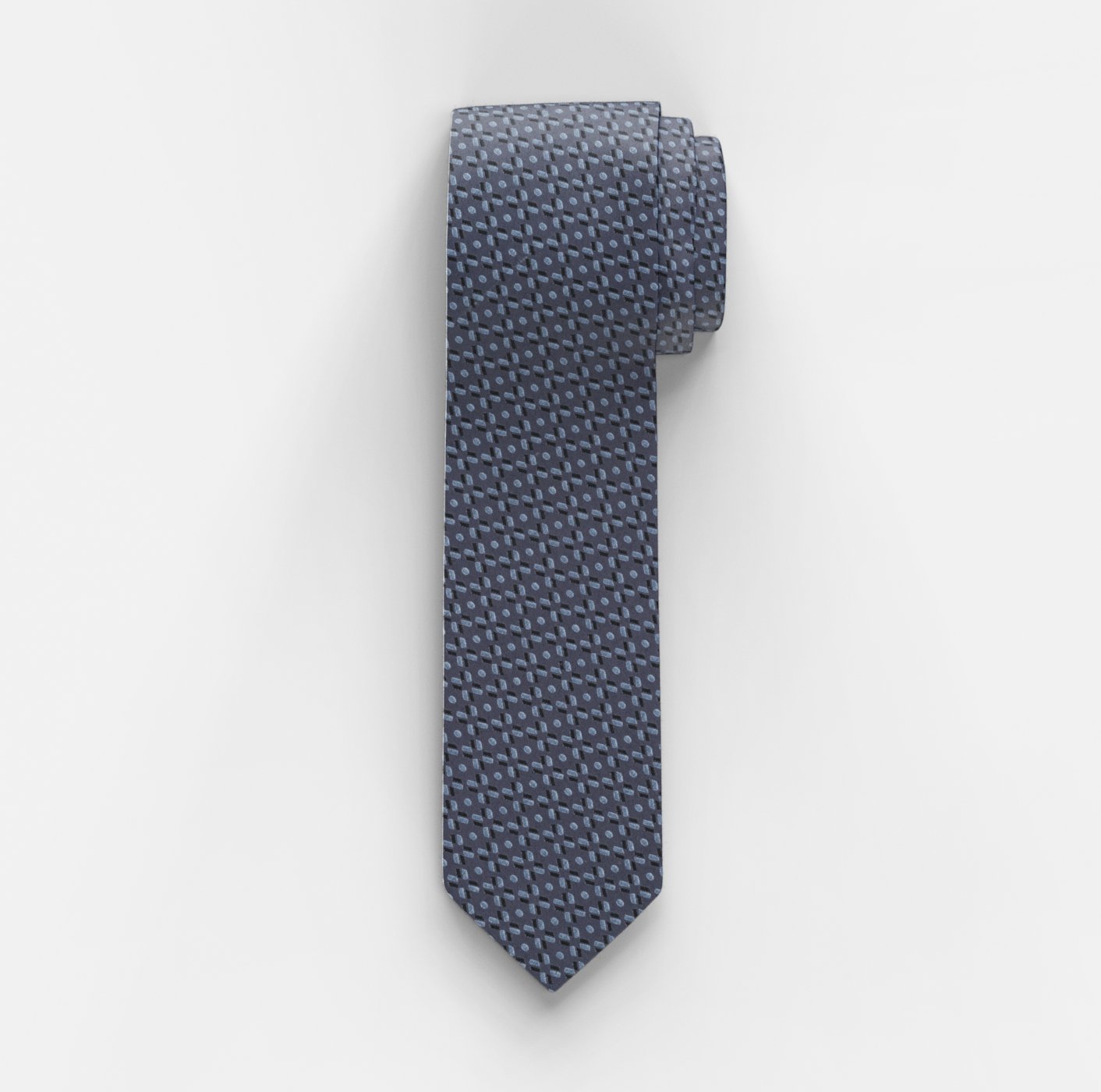 OLYMP Krawatte, slim 6,5 cm | Marine - 1754401801
