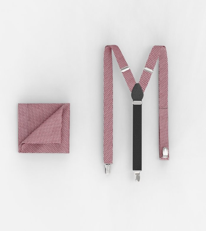 OLYMP suspenders set / pocket square set