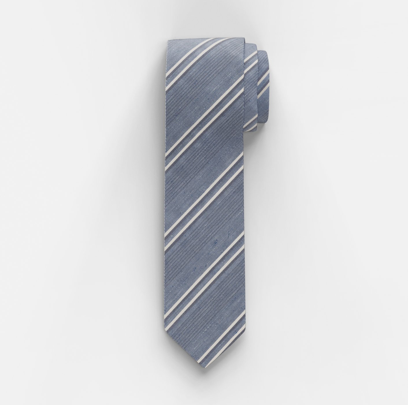 | - cm Krawatte, 1757301501 Blau slim 6,5 OLYMP