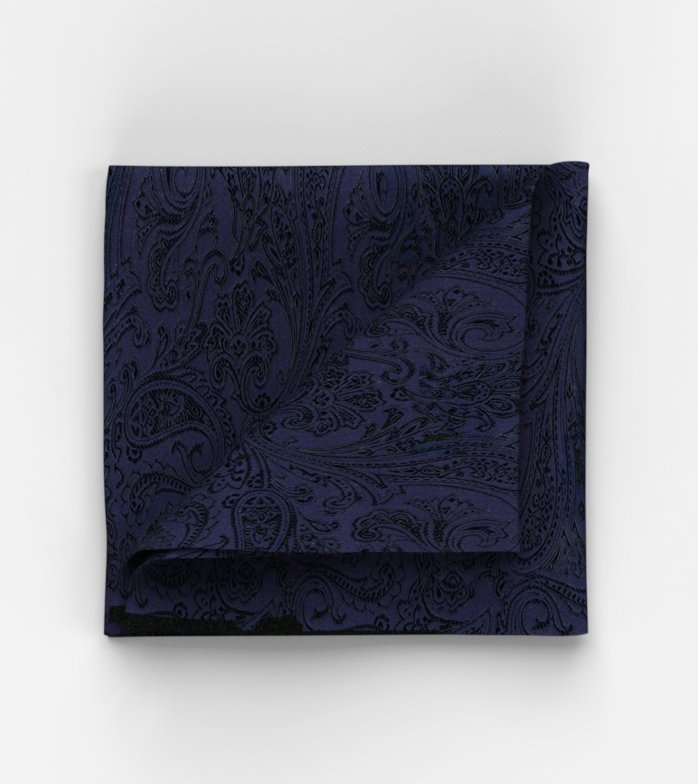 Pocket square, 33x33 cm, Marine