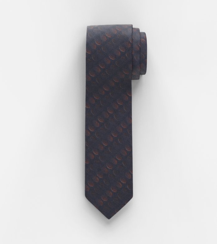Krawatte, slim 6,5 cm, Sienna