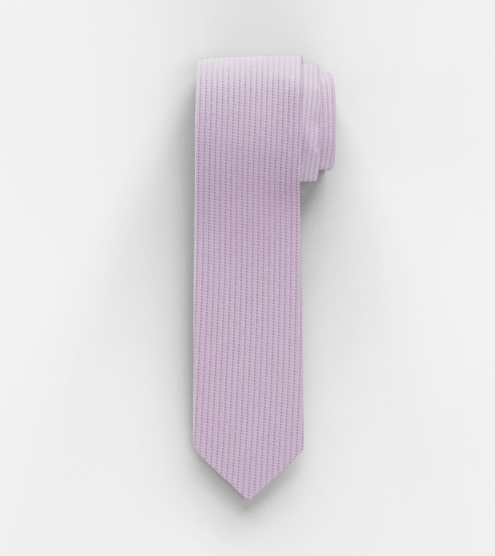 Cravate, slim 6,5 cm, Rose