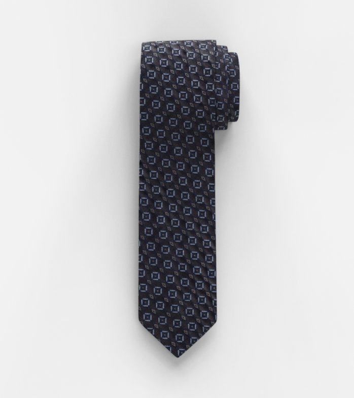 Cravate, slim 6,5 cm, Marron